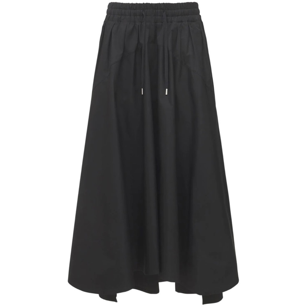 NWT Nike Nb Every Stitch Considered Drawstring Maxi Skirt Black S